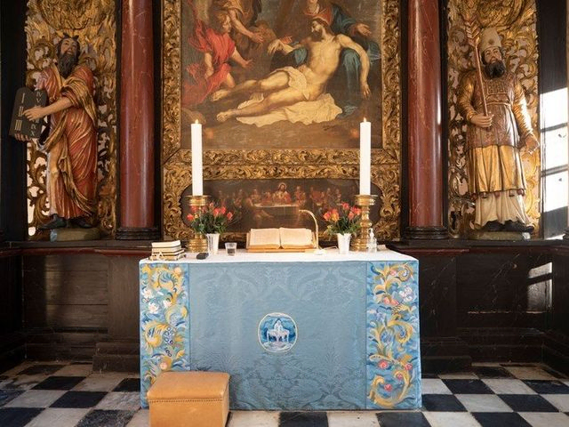 Alteret i Gråsten Slotskirke
